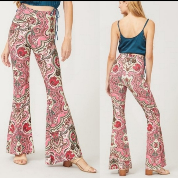 Free People Pants - 🆕️ Free People | Paisley Flare Pants